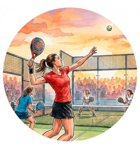 DISCO BOSTON Ø80 MM PADEL FEMENINO