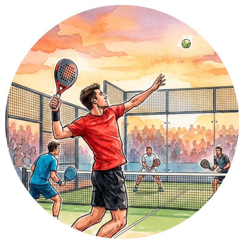 DISCO BOSTON Ø80 MM PADEL MASCULINO