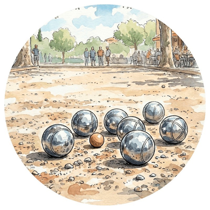 DISCO BOSTON Ø80 MM PETANCA