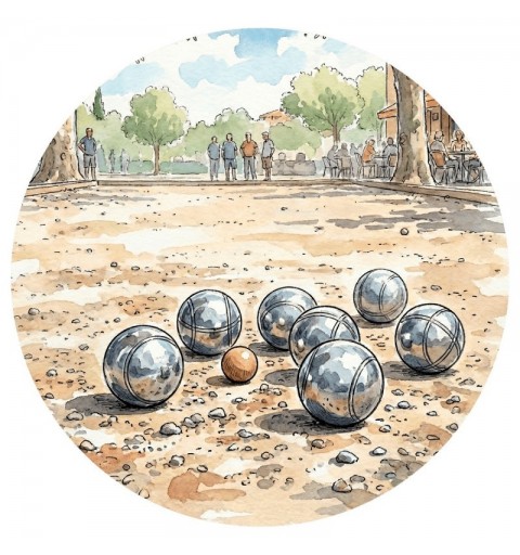 DISCO BOSTON Ø80 MM PETANCA