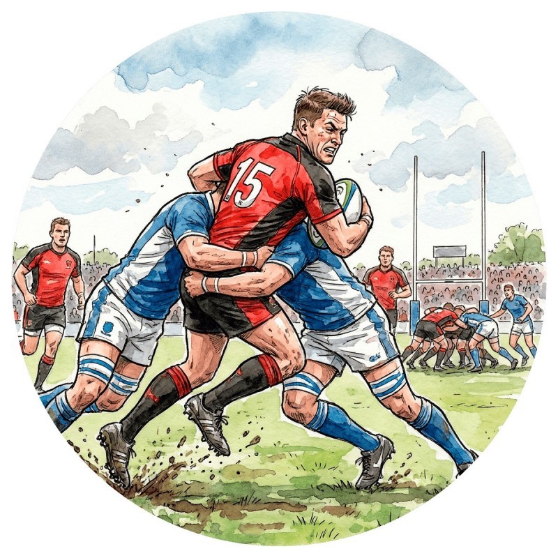 DISCO BOSTON Ø80 MM RUGBY