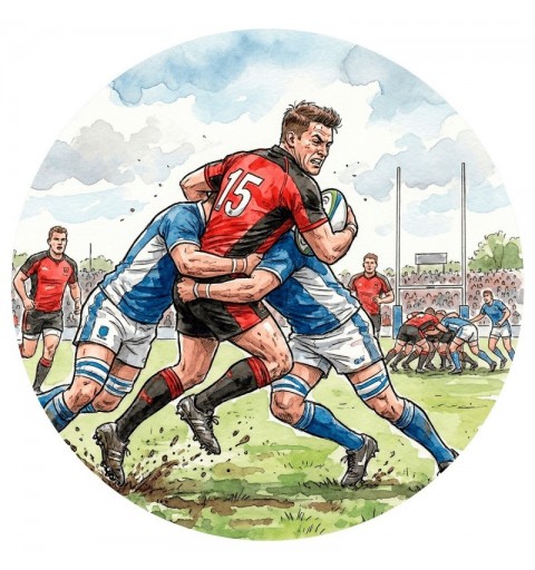 DISCO BOSTON Ø80 MM RUGBY