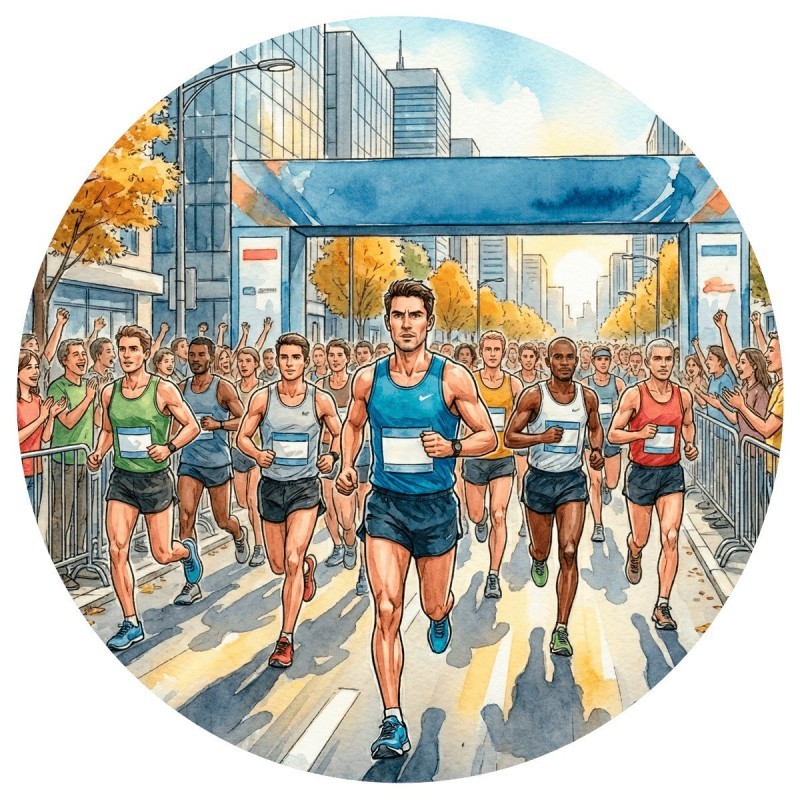 DISCO BOSTON Ø80 MM RUNNING MASCULINO