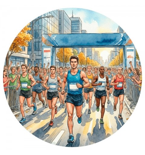 DISCO BOSTON Ø80 MM RUNNING MASCULINO