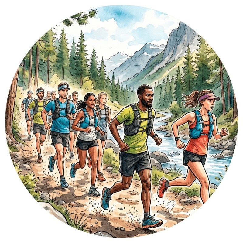 DISCO BOSTON Ø80 MM TRAIL RUNNING