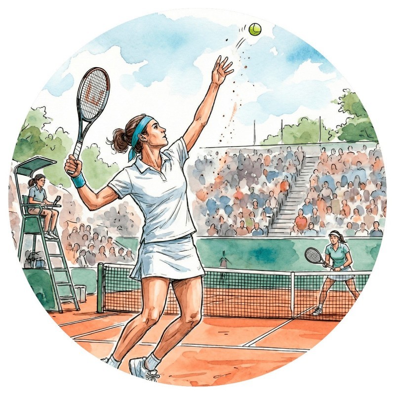 DISCO BOSTON Ø80 MM TENIS FEMENINO