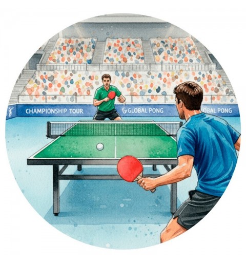 DISCO BOSTON Ø80 MM TENIS MESA MASCULINO