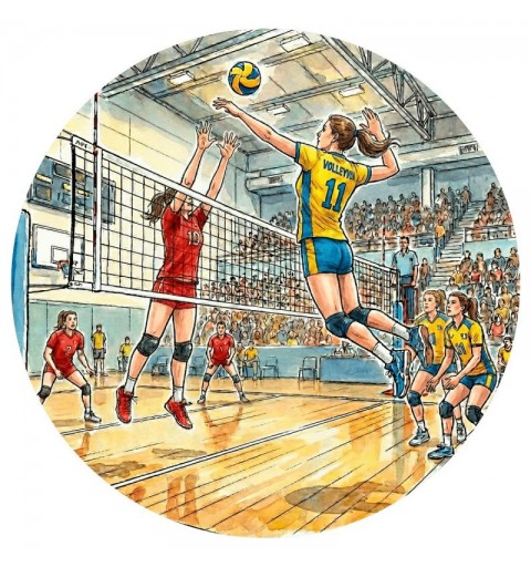 DISCO BOSTON Ø80 MM VOLEIBOL FEMENINO