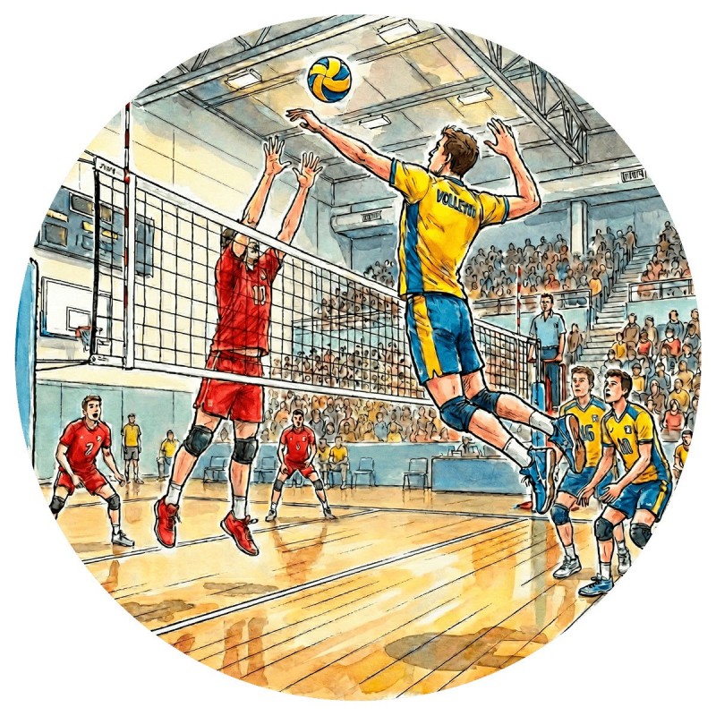 DISCO BOSTON Ø80 MM VOLEIBOL MASCULINO