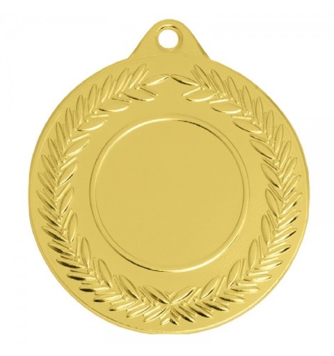 MEDALLA Ø50MM 55-874 ORO "IRON"